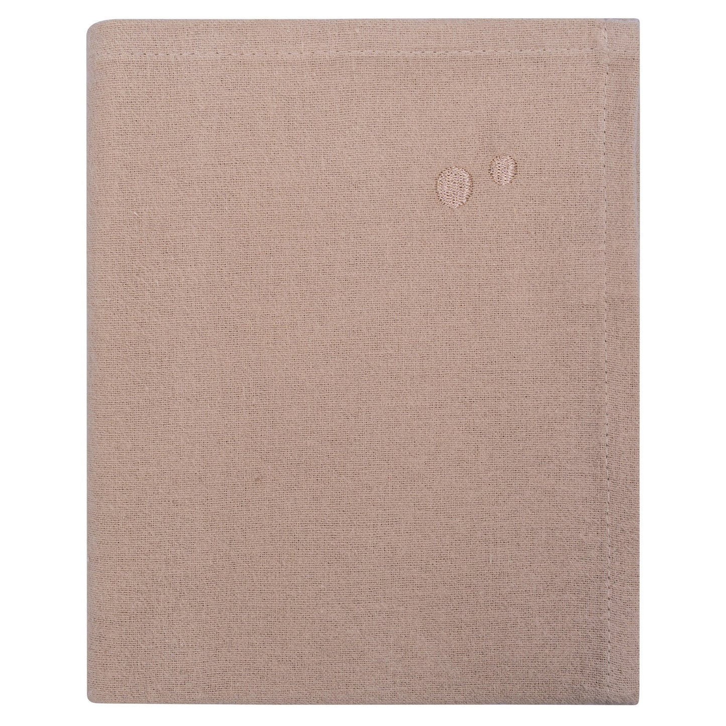 Wikkeldeken Baby Flanel Desert Sand 80x80 cm Organic Brown_Swaddle dekens_Snoozebaby