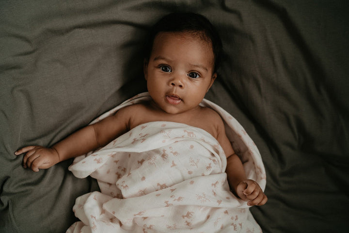 Organic cotton swaddles - Snoozebaby