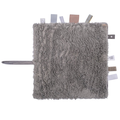 Cuddle Cloth Baby 25x25 cm Organic Cloudy Grey_Cuddle Cloths_Snoozebaby