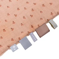 Cuddle Cloth Baby 25x25 cm Organic Cherry Pink_Cuddle Cloths_Snoozebaby