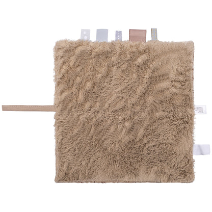 Cuddle Cloth Baby 25x25 cm Organic Hazel Brown_Cuddle Cloths_Snoozebaby