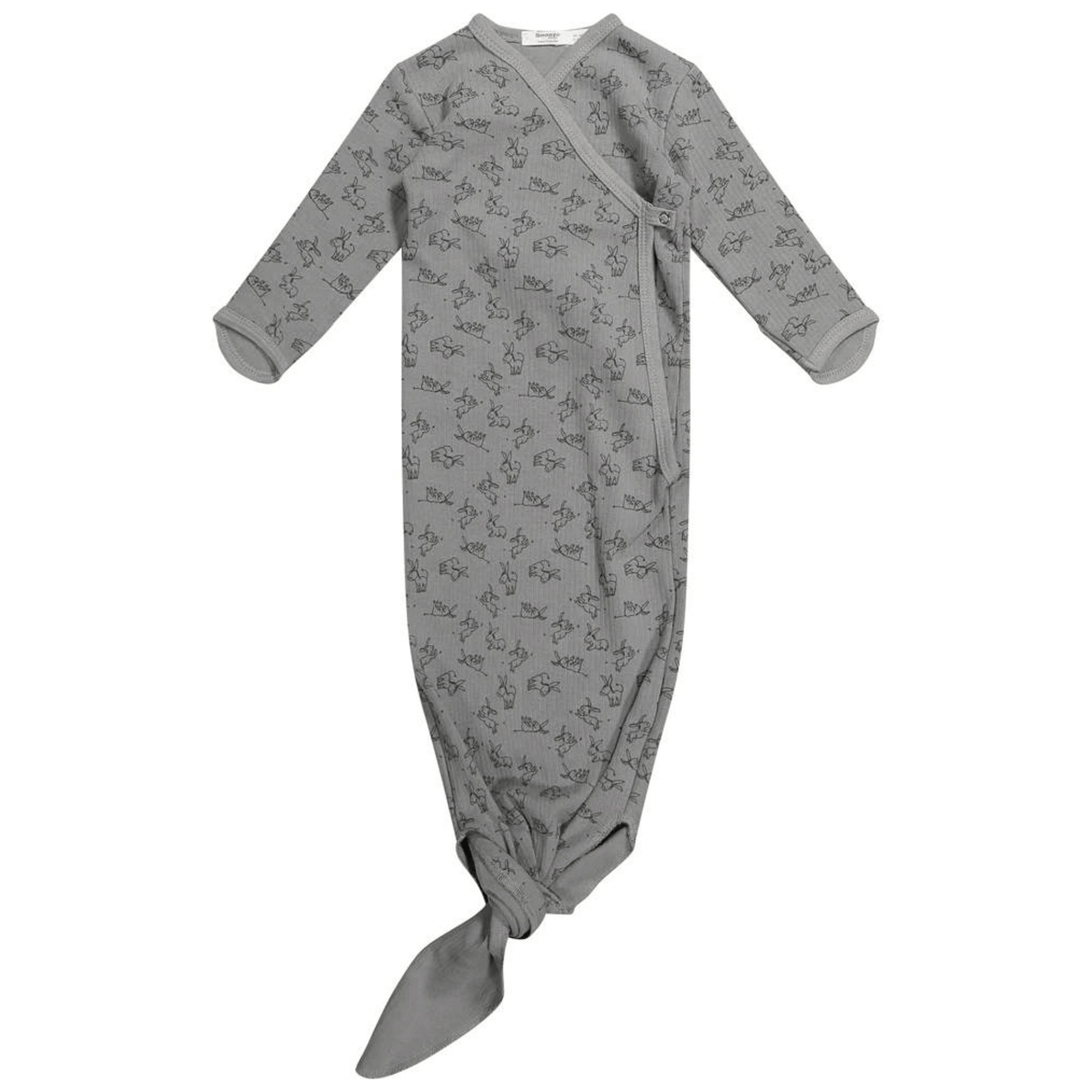 Baby Cocoon with Hat 0 - 3 months Cloudy Grey_Cocoons_Snoozebaby