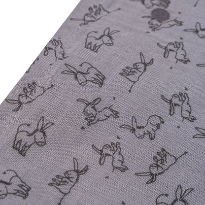 Muslin Cloth Baby 80x80 cm Organic Cloudy Grey_Muslin Cloths_Snoozebaby