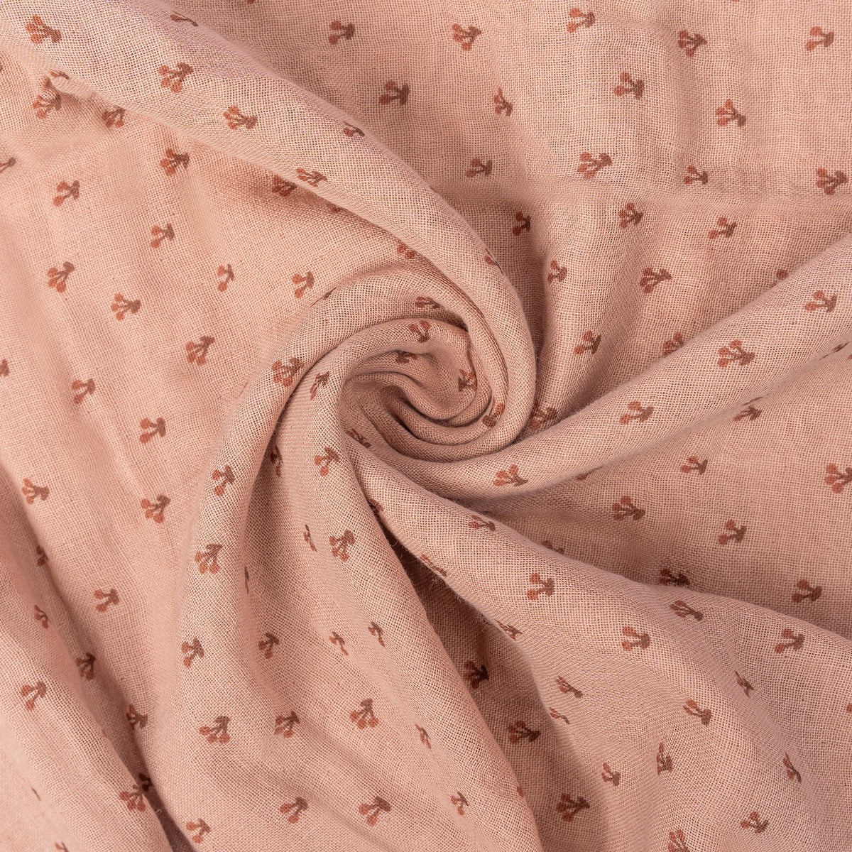 Muslin Cloth Baby 80x80 cm Organic Cherry Pink_Muslin Cloths_Snoozebaby