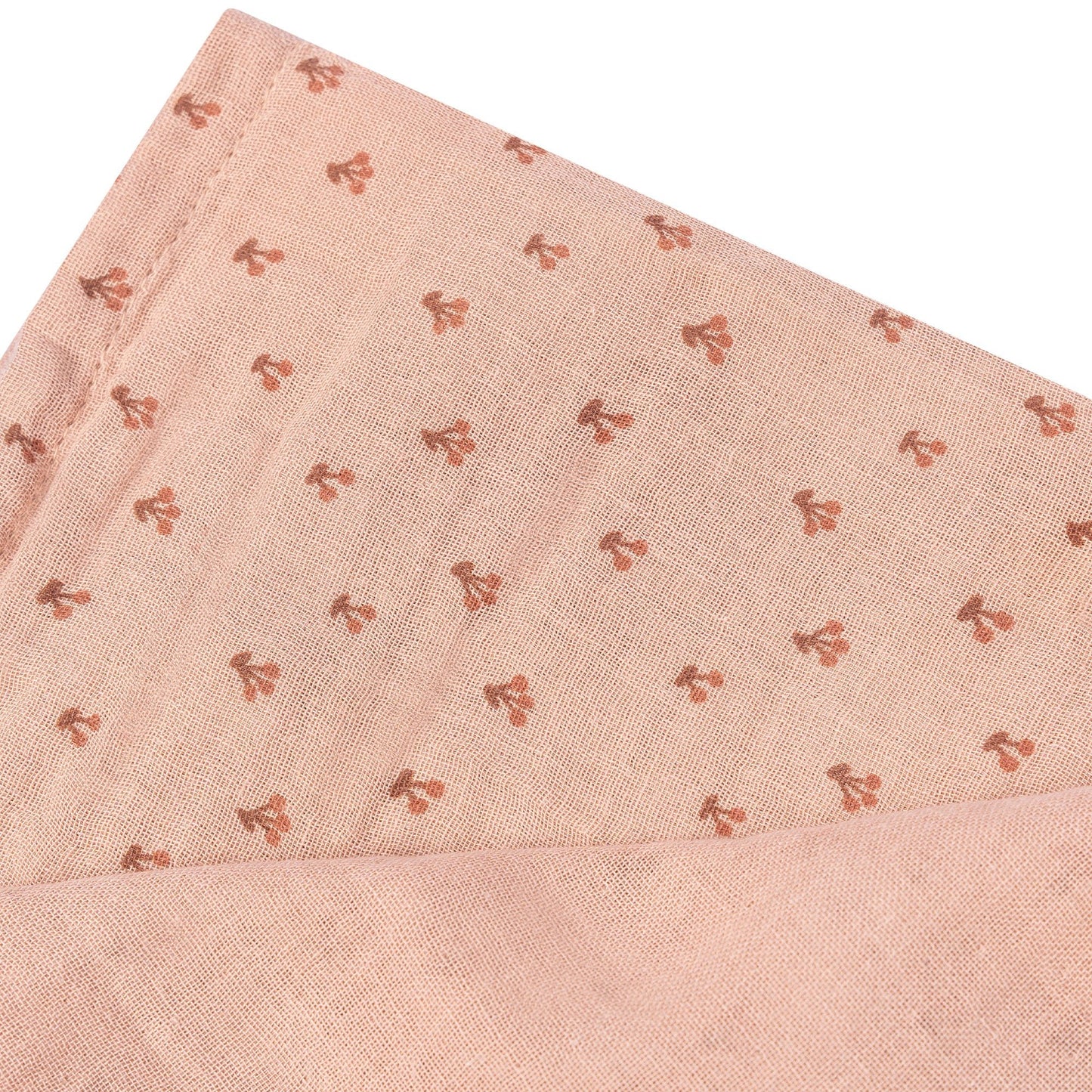 Muslin Cloth Baby 80x80 cm Organic Cherry Pink_Muslin Cloths_Snoozebaby