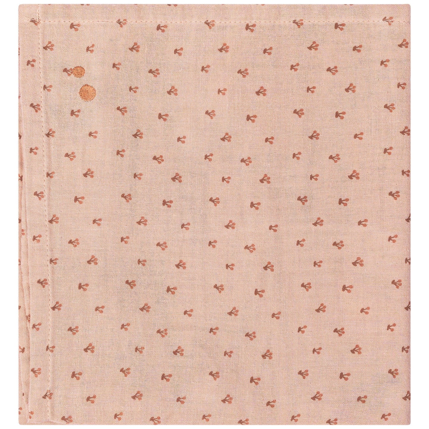 Muslin Cloth Baby 80x80 cm Organic Cherry Pink_Muslin Cloths_Snoozebaby