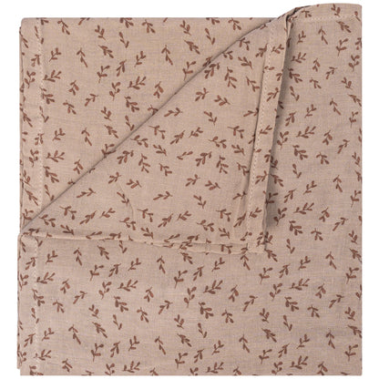 Muslin Cloth Baby 80x80 cm Organic Hazel Brown_Muslin Cloths_Snoozebaby