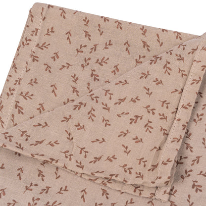 Muslin Cloth Baby 80x80 cm Organic Hazel Brown_Muslin Cloths_Snoozebaby