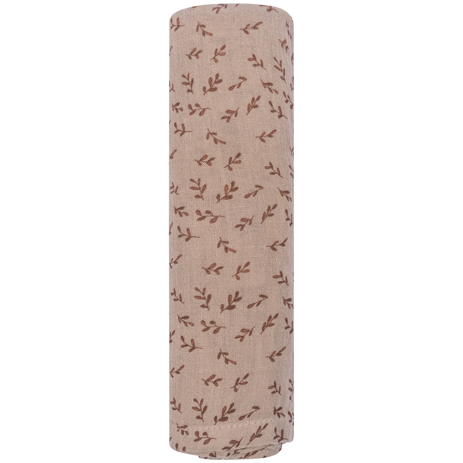 Muslin Cloth Baby 80x80 cm Organic Hazel Brown_Muslin Cloths_Snoozebaby