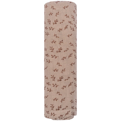 Muslin Cloth Baby 80x80 cm Organic Hazel Brown_Muslin Cloths_Snoozebaby
