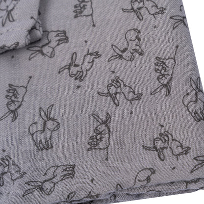 Muslin Cloth XL Baby120x120 cm Organic Cloudy Grey_Muslin Cloths_Snoozebaby