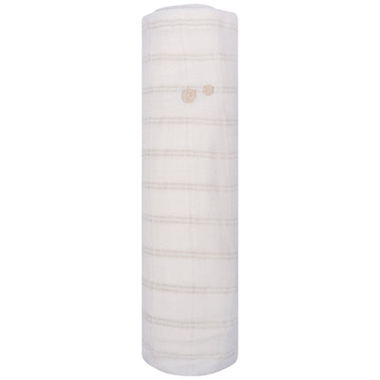 Muslin Cloth Baby 80x80 cm Organic Stone Beige_Muslin Cloths_Snoozebaby