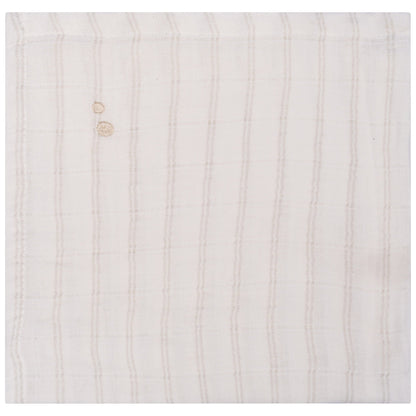 Muslin Cloth Baby 80x80 cm Organic Stone Beige_Muslin Cloths_Snoozebaby