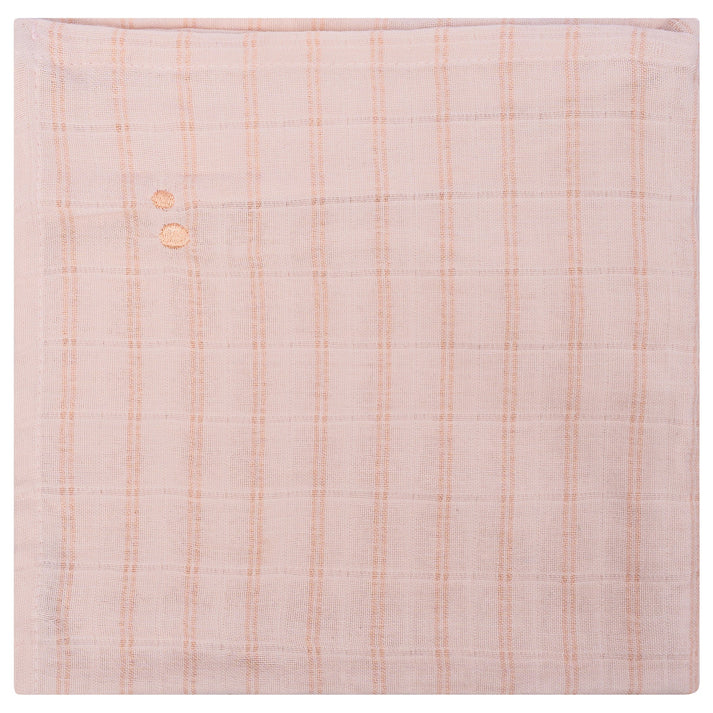 Muslin Cloth Baby 80x80 cm Organic Milky Rust Pink_Muslin Cloths_Snoozebaby