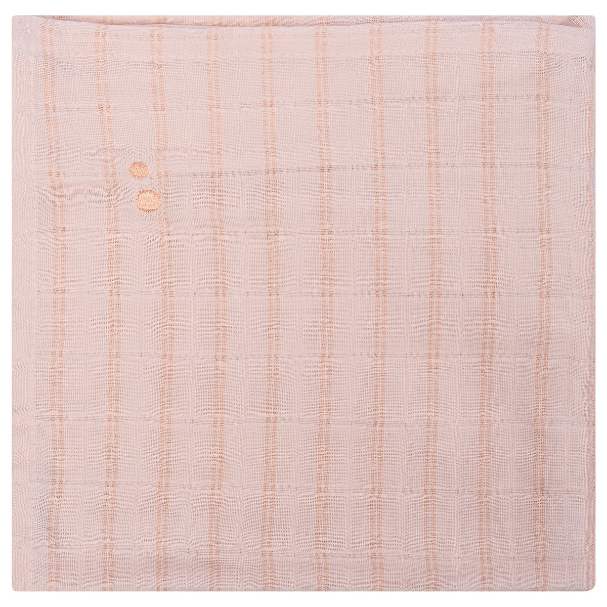 Muslin Cloth Baby 80x80 cm Organic Milky Rust Pink_Muslin Cloths_Snoozebaby