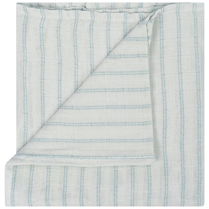Muslin Cloth Baby 80x80 cm Organic Smokey Green_Muslin Cloths_Snoozebaby