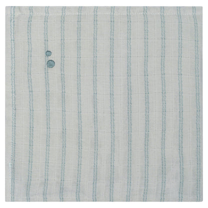 Muslin Cloth Baby 80x80 cm Organic Smokey Green_Muslin Cloths_Snoozebaby