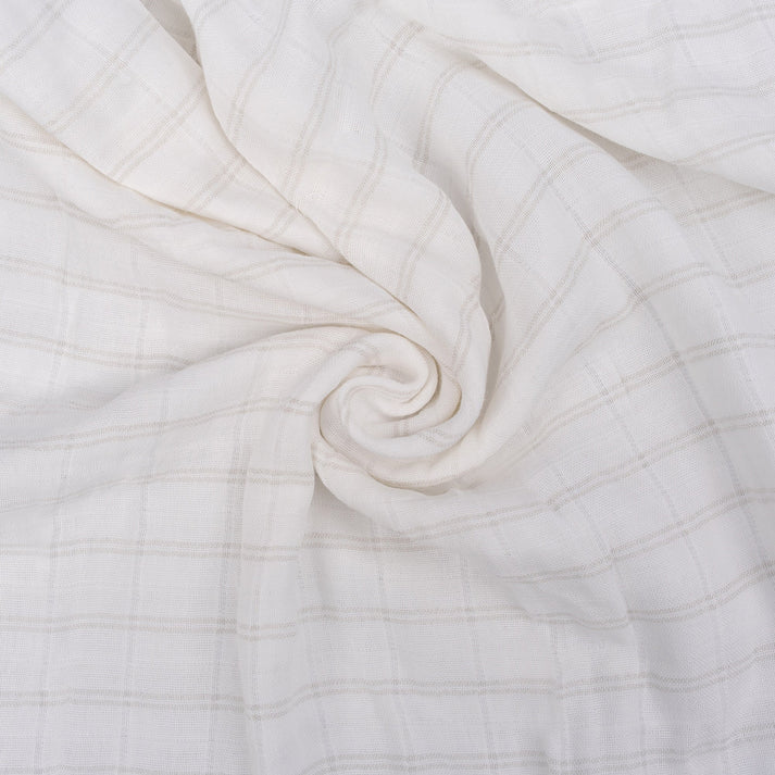 Muslin Cloth XL Baby 120x120 cm Organic Stone Beige_Muslin Cloths_Snoozebaby