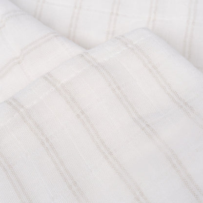 Muslin Cloth XL Baby 120x120 cm Organic Stone Beige_Muslin Cloths_Snoozebaby