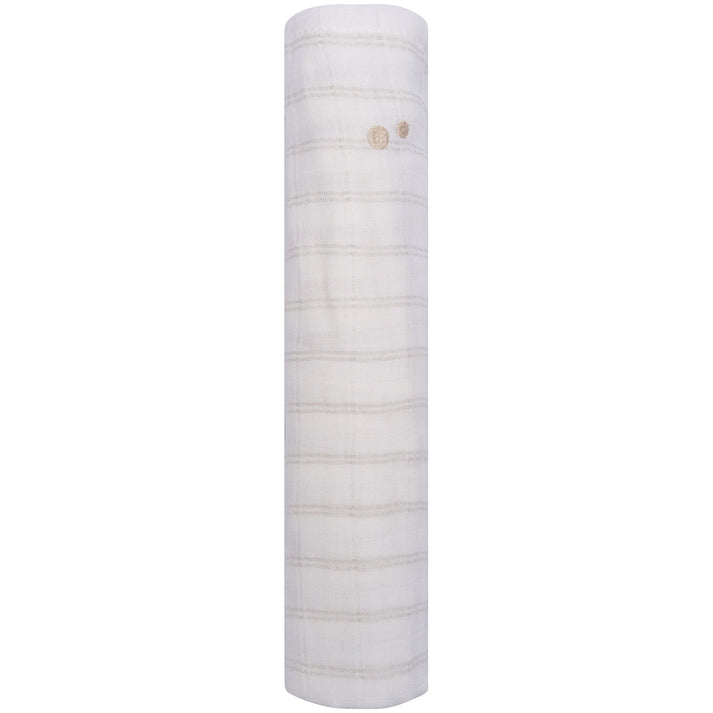 Muslin Cloth XL Baby 120x120 cm Organic Stone Beige_Muslin Cloths_Snoozebaby