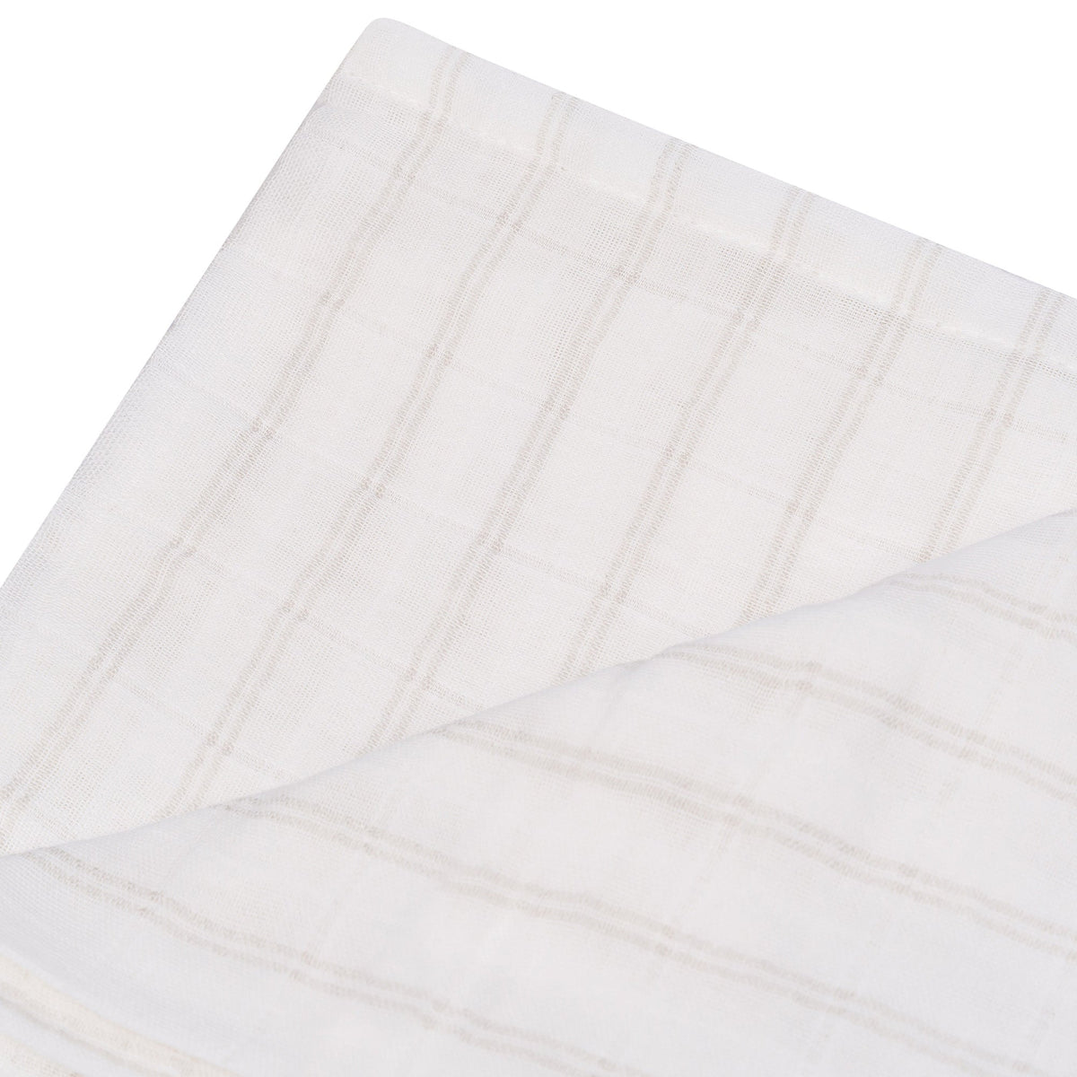 Muslin Cloth XL Baby 120x120 cm Organic Stone Beige_Muslin Cloths_Snoozebaby