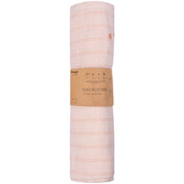 Muslin Cloth XL Baby 120x120 cm Organic Milky Rust Pink_Muslin Cloths_Snoozebaby