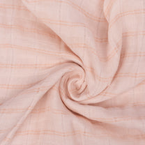 Muslin Cloth XL Baby 120x120 cm Organic Milky Rust Pink_Muslin Cloths_Snoozebaby