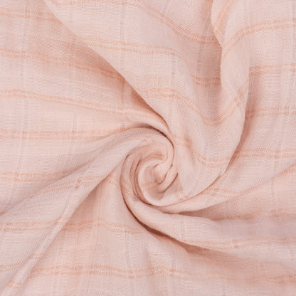 Muslin Cloth XL Baby 120x120 cm Organic Milky Rust Pink_Muslin Cloths_Snoozebaby