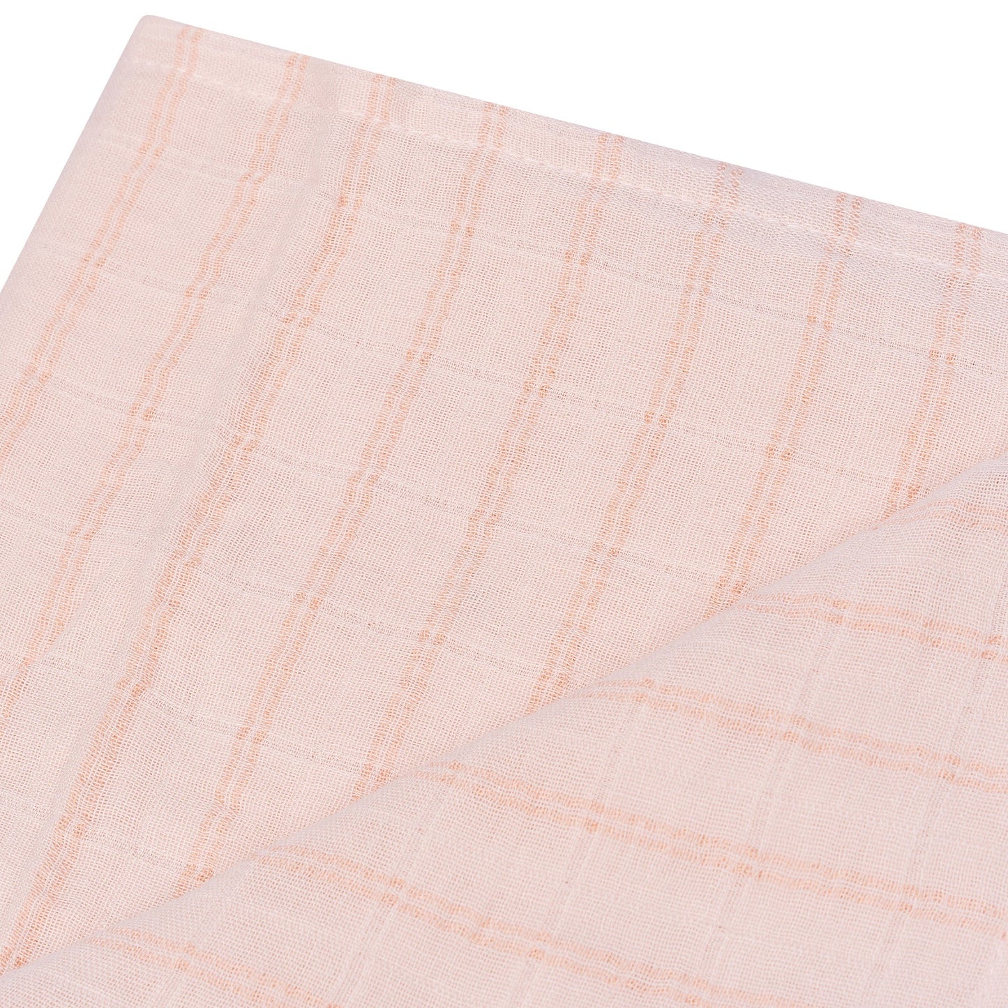 Muslin Cloth XL Baby 120x120 cm Organic Milky Rust Pink_Muslin Cloths_Snoozebaby