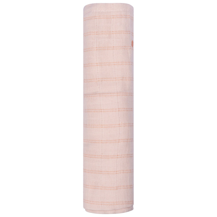 Muslin Cloth XL Baby 120x120 cm Organic Milky Rust Pink_Muslin Cloths_Snoozebaby