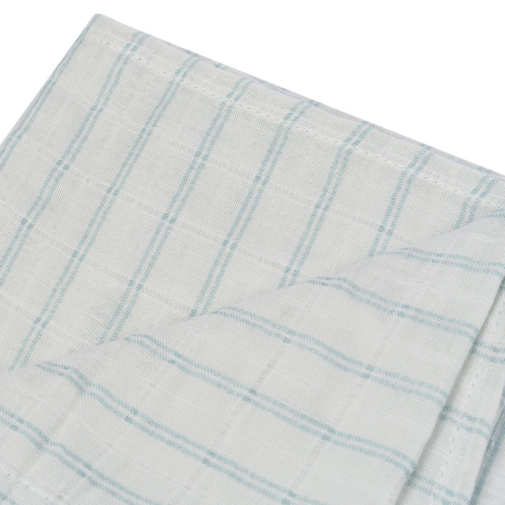 Muslin Cloth XL Baby 120x120 cm Organic Smokey Green_Muslin Cloths_Snoozebaby