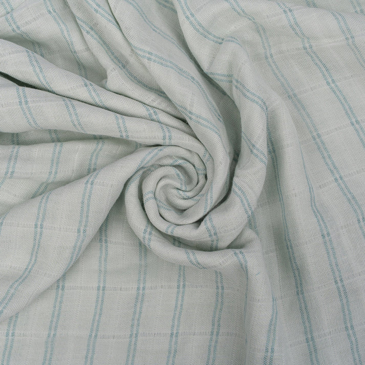 Muslin Cloth XL Baby 120x120 cm Organic Smokey Green_Muslin Cloths_Snoozebaby
