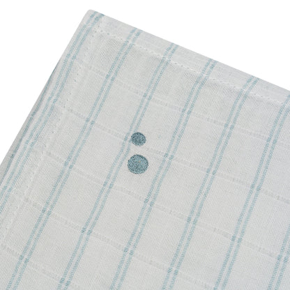 Muslin Cloth XL Baby 120x120 cm Organic Smokey Green_Muslin Cloths_Snoozebaby