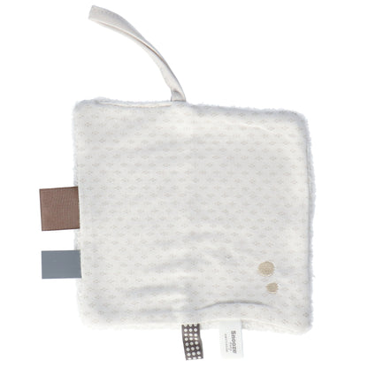 Cuddle Cloth Baby 15x15 cm Organic Stone Beige