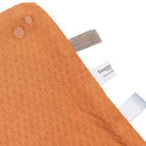 Cuddle Cloth Baby 25x25 cm Organic Toffee Brown_Cuddle Cloths_Snoozebaby