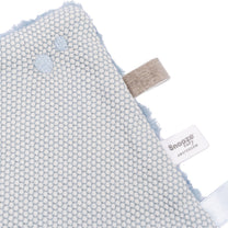 Cuddle Cloth Baby 25x25 cm Organic Fresh Blue_Cuddle Cloths_Snoozebaby
