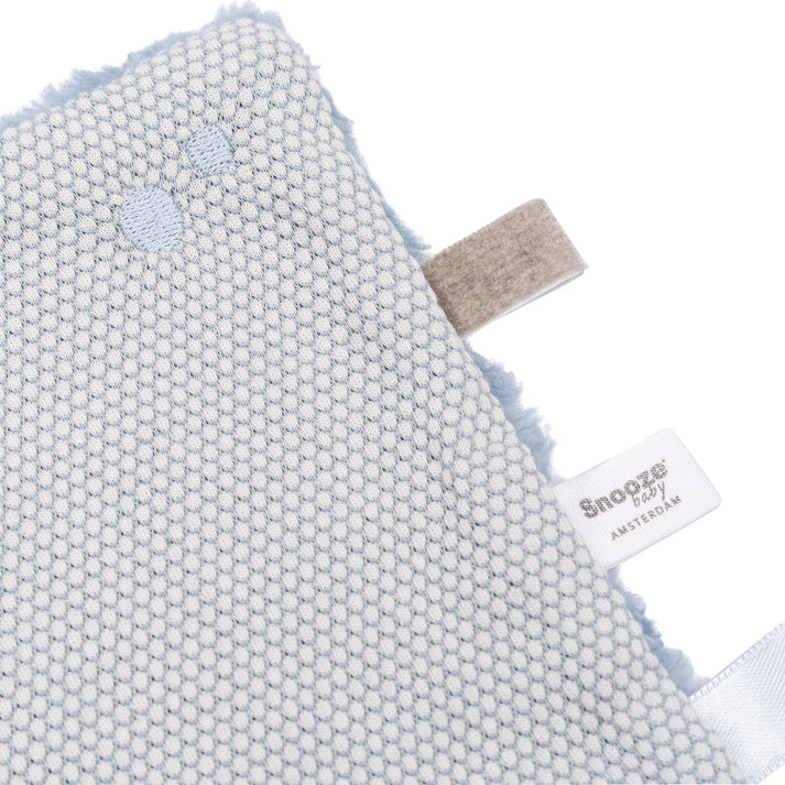 Cuddle Cloth Baby 25x25 cm Organic Fresh Blue_Cuddle Cloths_Snoozebaby