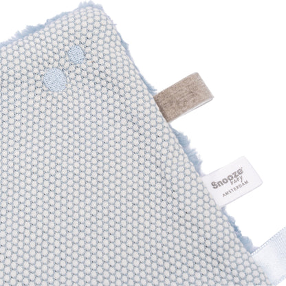 Cuddle Cloth Baby 25x25 cm Organic Fresh Blue_Cuddle Cloths_Snoozebaby