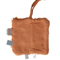 Cuddle Cloth Baby 15x15 cm Organic Toffee Brown