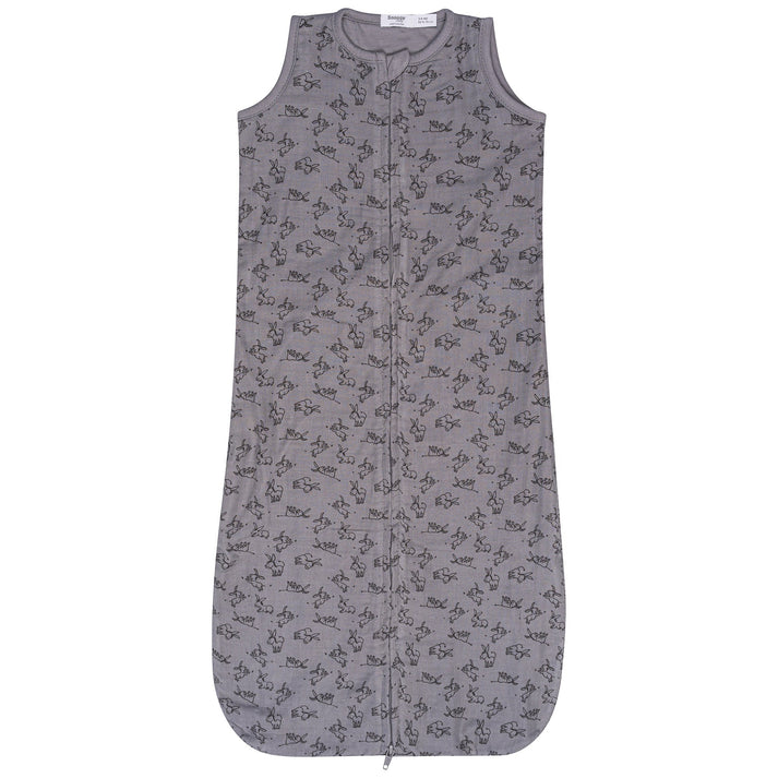 Sleepsuit Baby TOG 1.0 Spring and Summer 0 - 6 Months Cloudy Grey_Sleepsuits_Snoozebaby