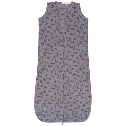 Sleepsuit Baby TOG 1.0 Spring and Summer 0 - 6 Months Cloudy Grey_Sleepsuits_Snoozebaby