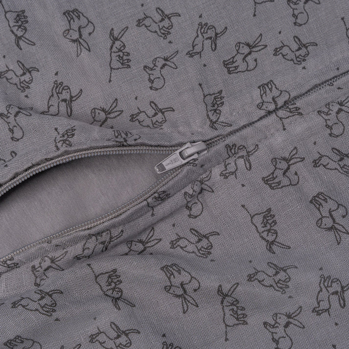 Sleepsuit Baby TOG 1.0 Spring and Summer 0 - 6 Months Cloudy Grey_Sleepsuits_Snoozebaby