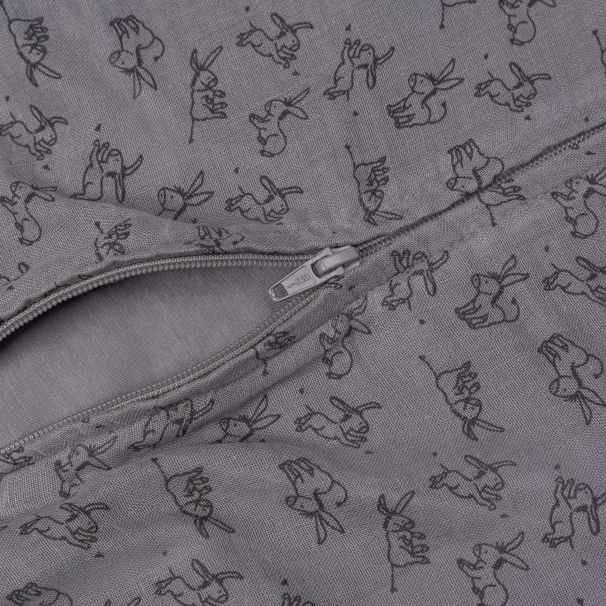 Sleepsuit Baby TOG 1.0 Spring and Summer 0 - 6 Months Cloudy Grey_Sleepsuits_Snoozebaby