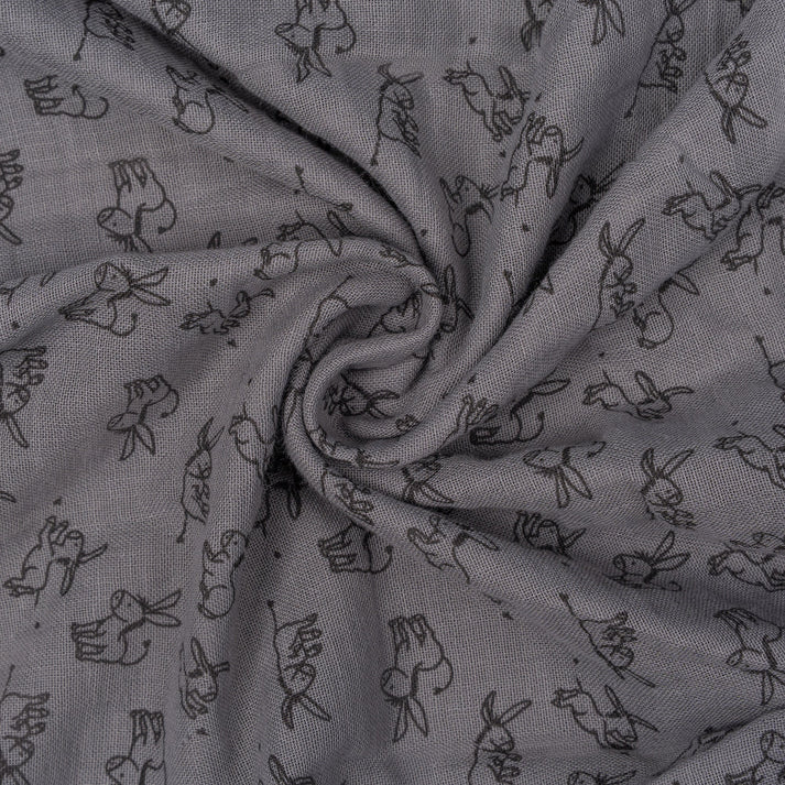 Sleepsuit Baby TOG 1.0 Spring and Summer 0 - 6 Months Cloudy Grey_Sleepsuits_Snoozebaby