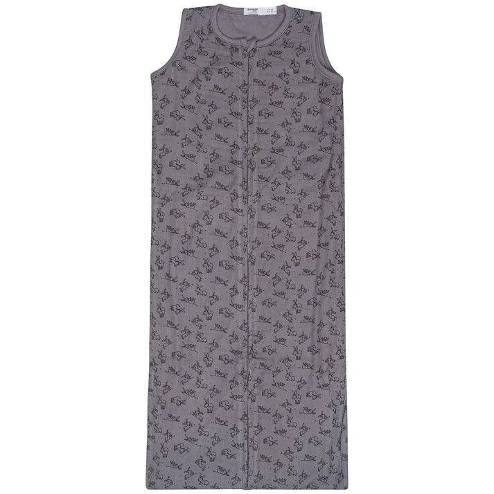 Sleepsuit Baby TOG 1.0 Spring and Summer 6 - 14 Months Cloudy Grey_Sleepsuits_Snoozebaby