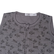 Sleepsuit Baby TOG 1.0 Spring and Summer 6 - 14 Months Cloudy Grey_Sleepsuits_Snoozebaby
