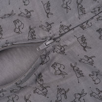 Sleepsuit Baby TOG 1.0 Spring and Summer 6 - 14 Months Cloudy Grey_Sleepsuits_Snoozebaby