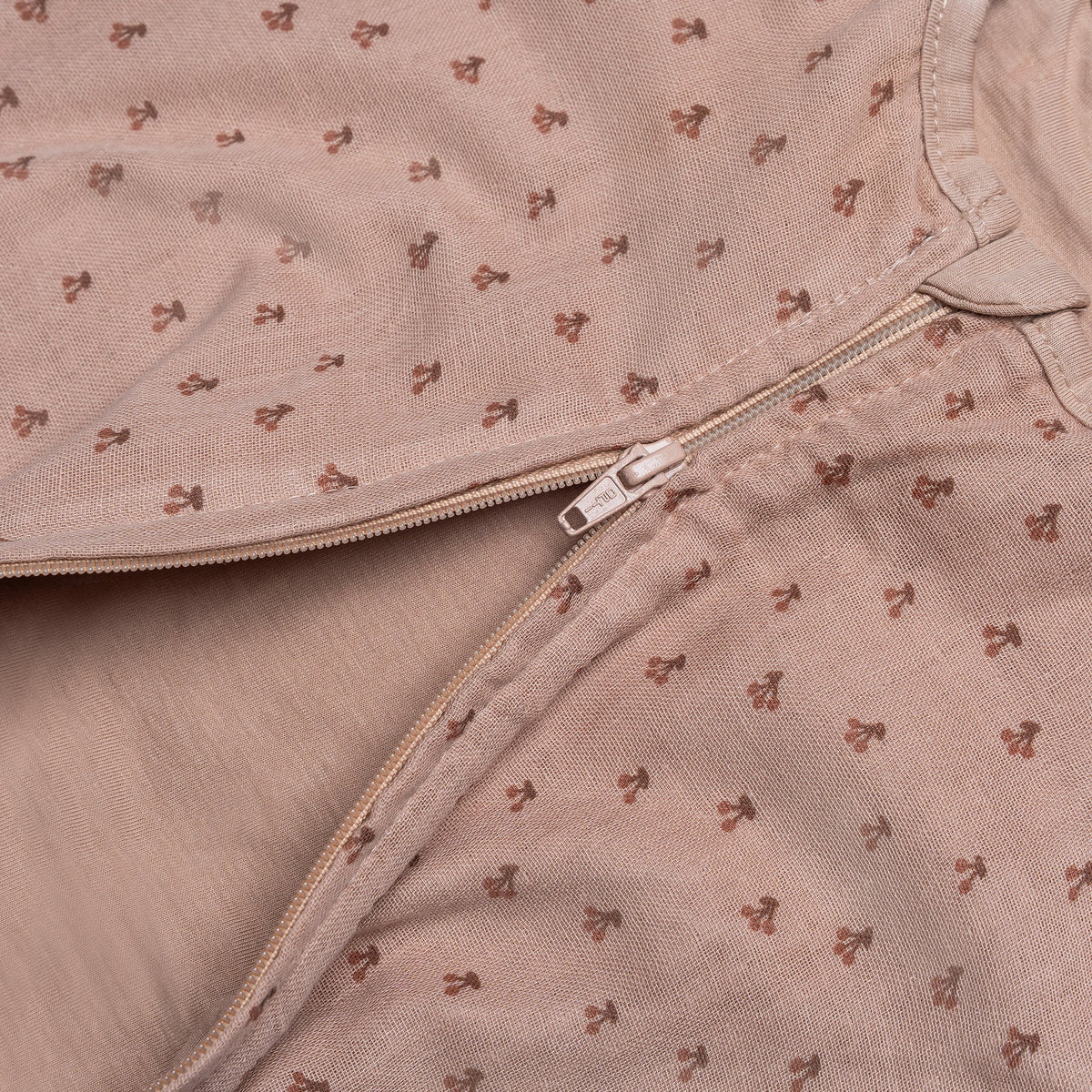 Sleepsuit Baby TOG 1.0 Spring and Summer 0 - 6 Months Cherry Pink_Sleepsuits_Snoozebaby