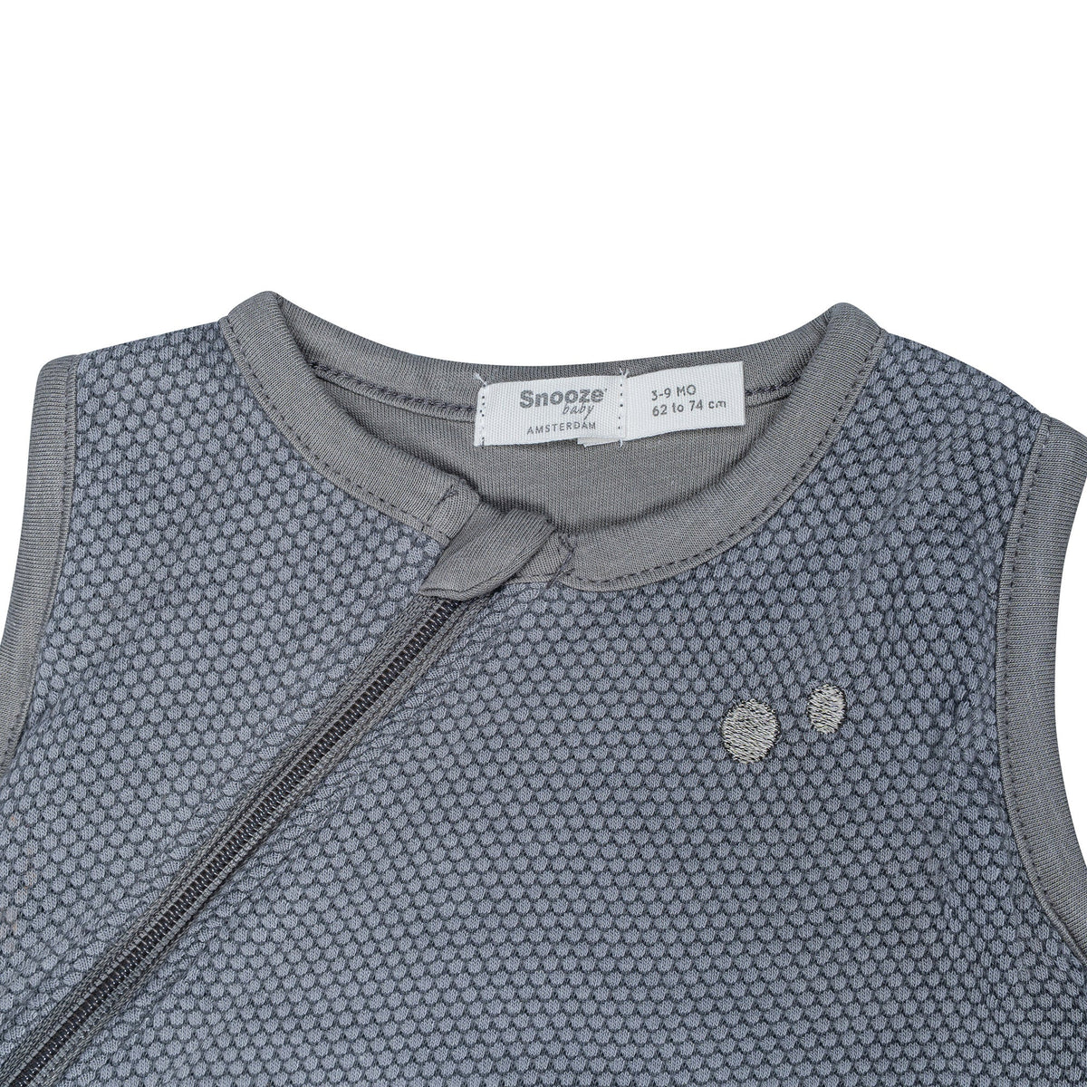 Sleepsuit Baby TOG 1.0 Spring and Summer 0 - 6 Months Storm Grey_Sleepsuits_Snoozebaby