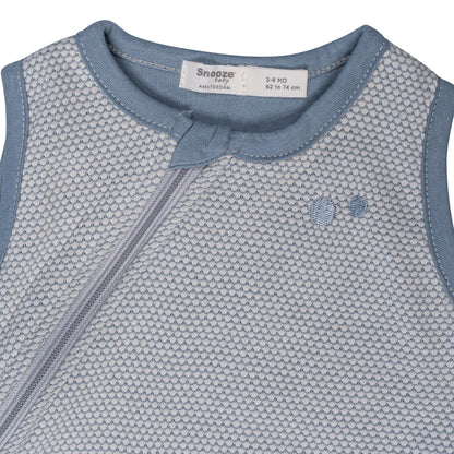 Sleepsuit Baby TOG 1.0 Spring and Summer 0 - 6 Months Fresh Blue_Sleepsuits_Snoozebaby